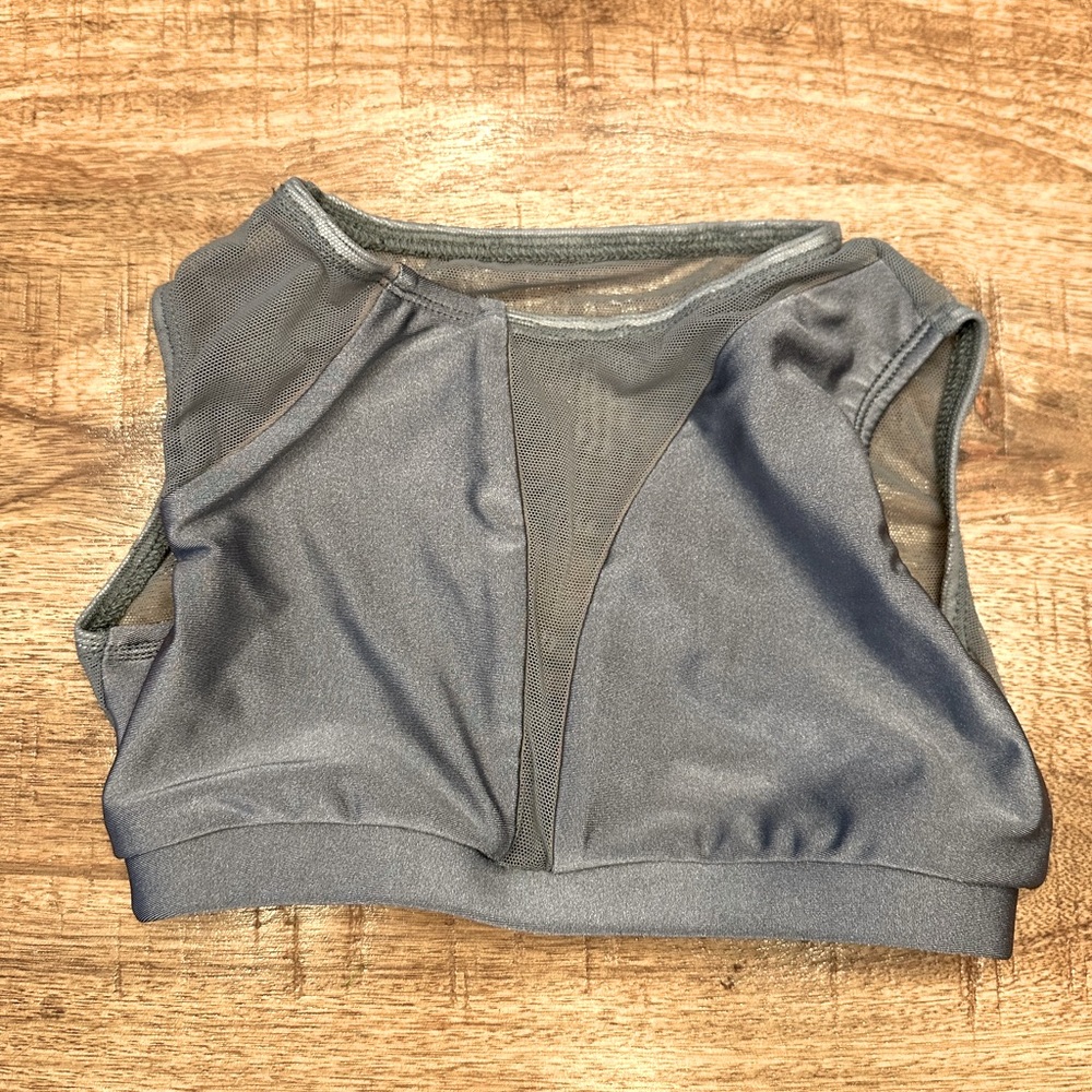 Patrick J Dance Top- Silver Luster Child Medium